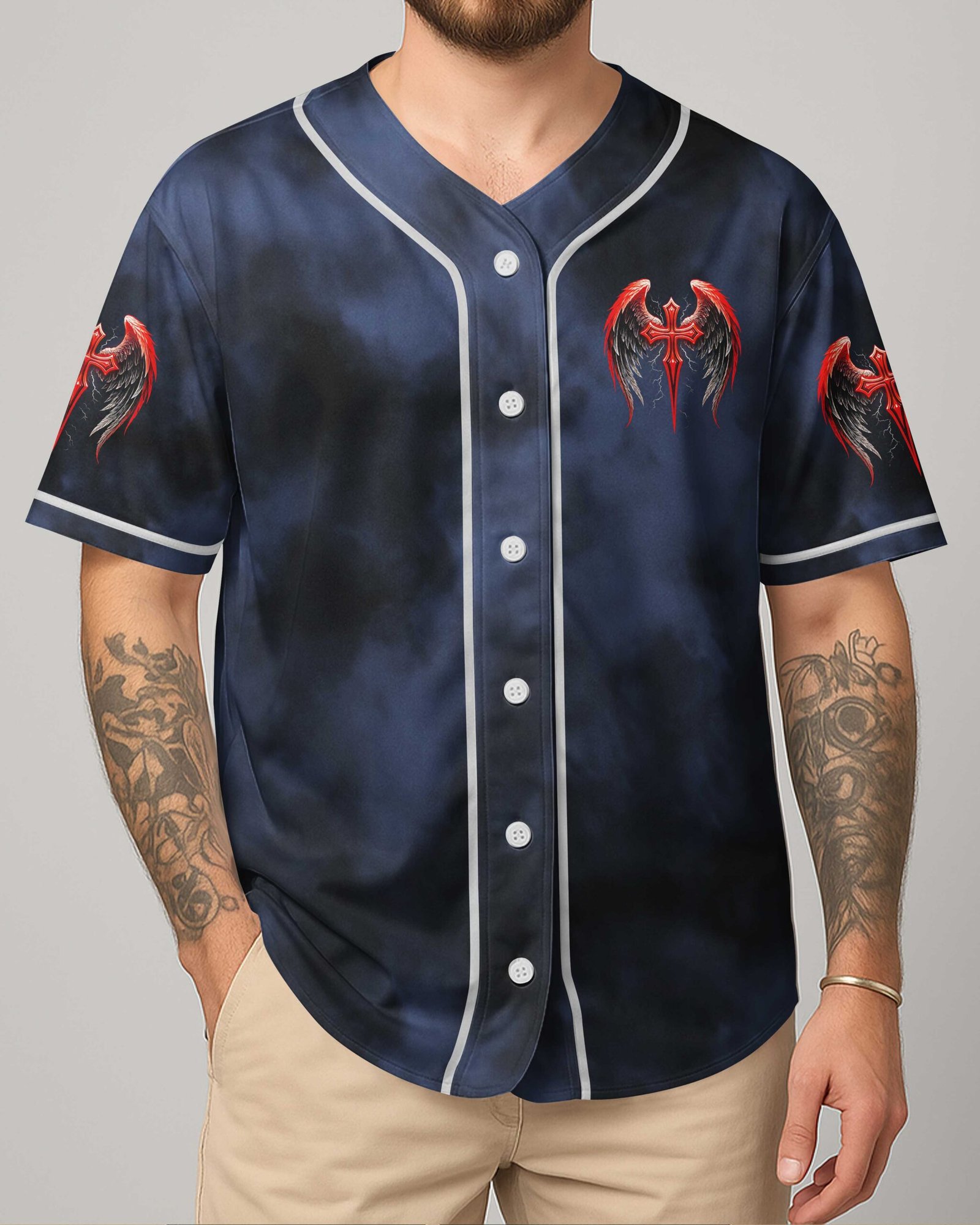 Forgiven All Over Print Jersey - Image 12