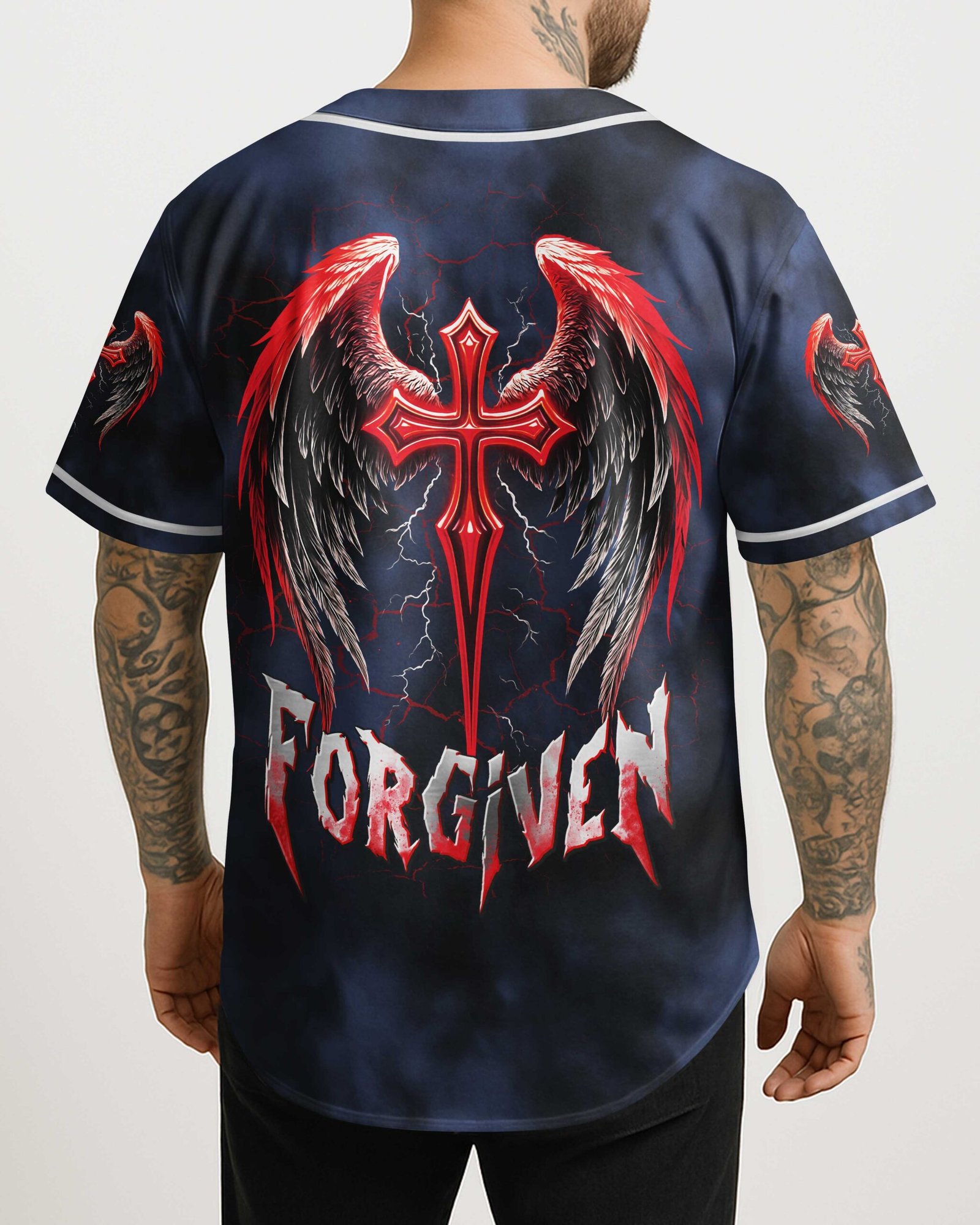 Forgiven All Over Print Jersey - Image 13