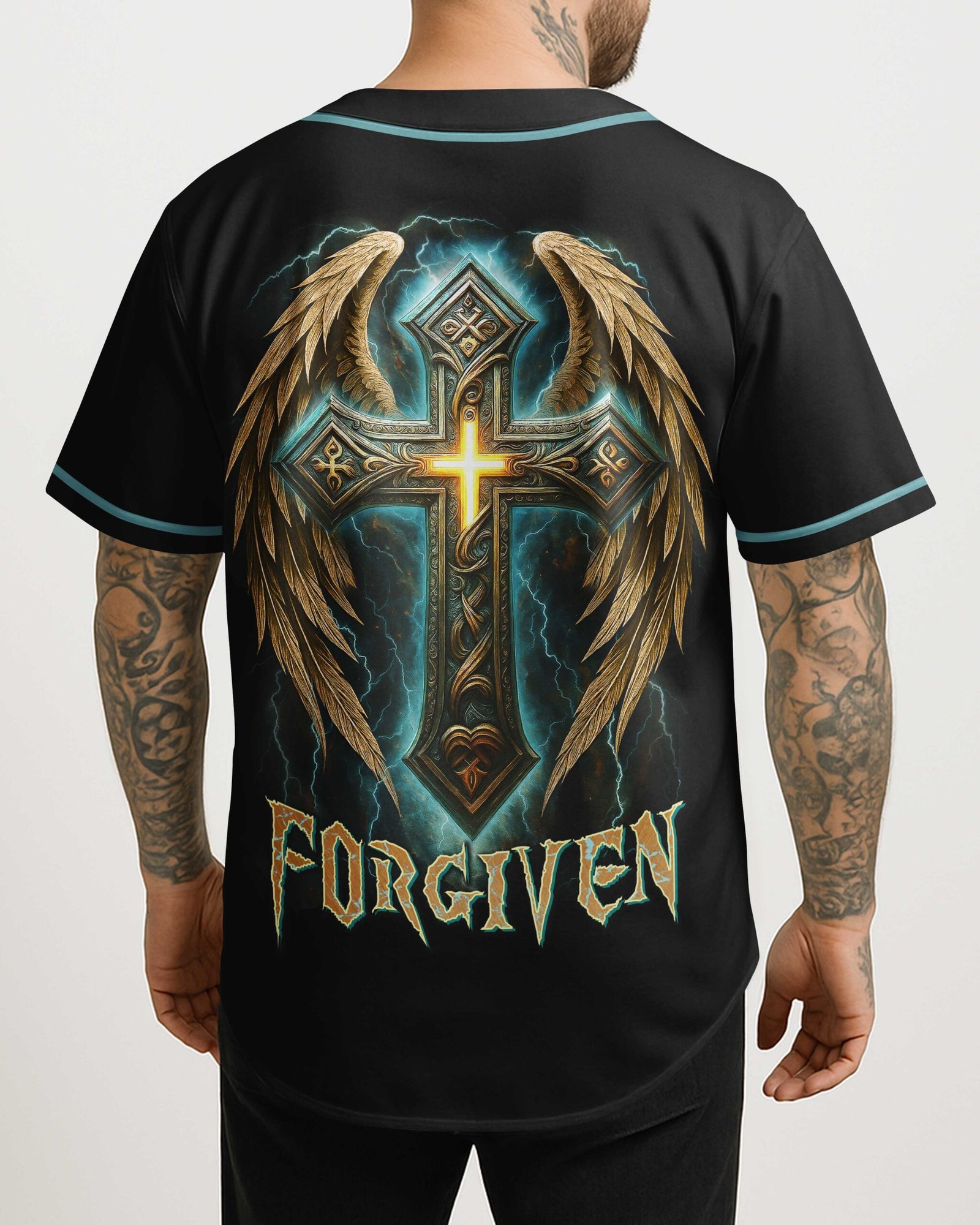 Forgiven All Over Print Jersey - Image 3