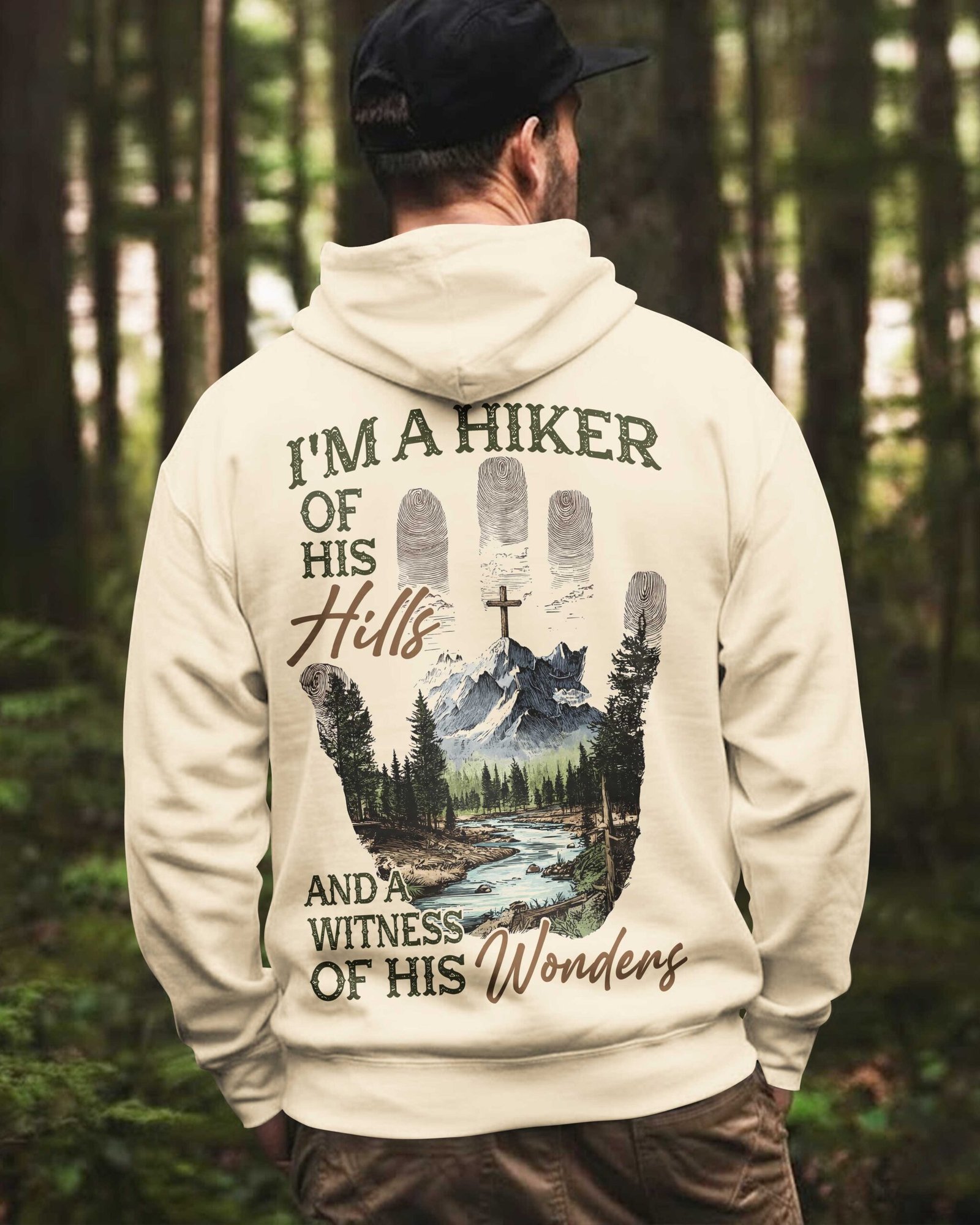 I'm A Hiker Of His Hills Hoodie - Image 3