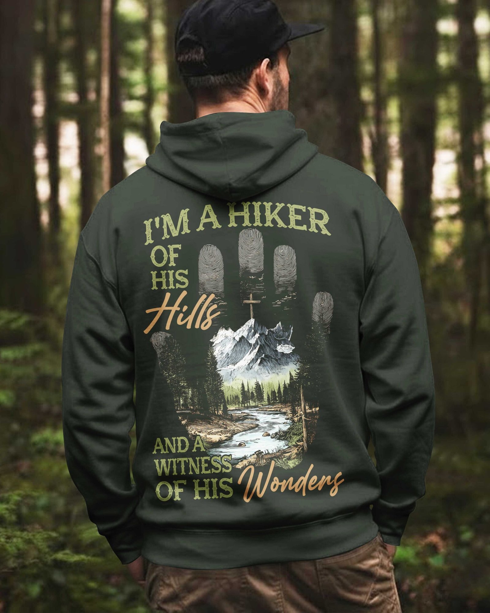 I'm A Hiker Of His Hills Hoodie - Image 5