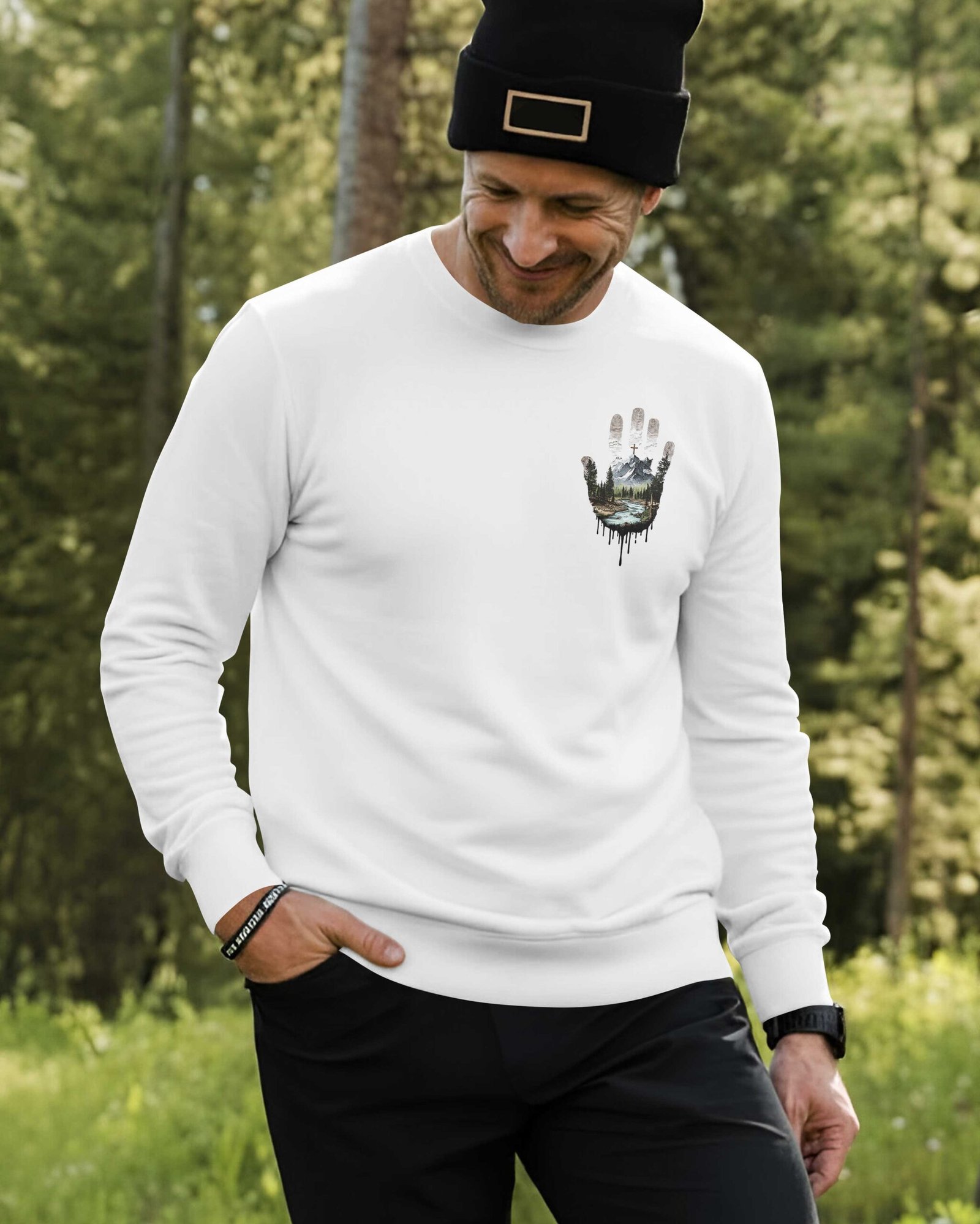 I'm A Hiker Of His Hills Sweater - Image 2