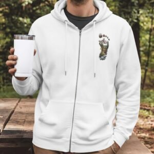 Not All Who Wander Are Lost Zip Hoodie