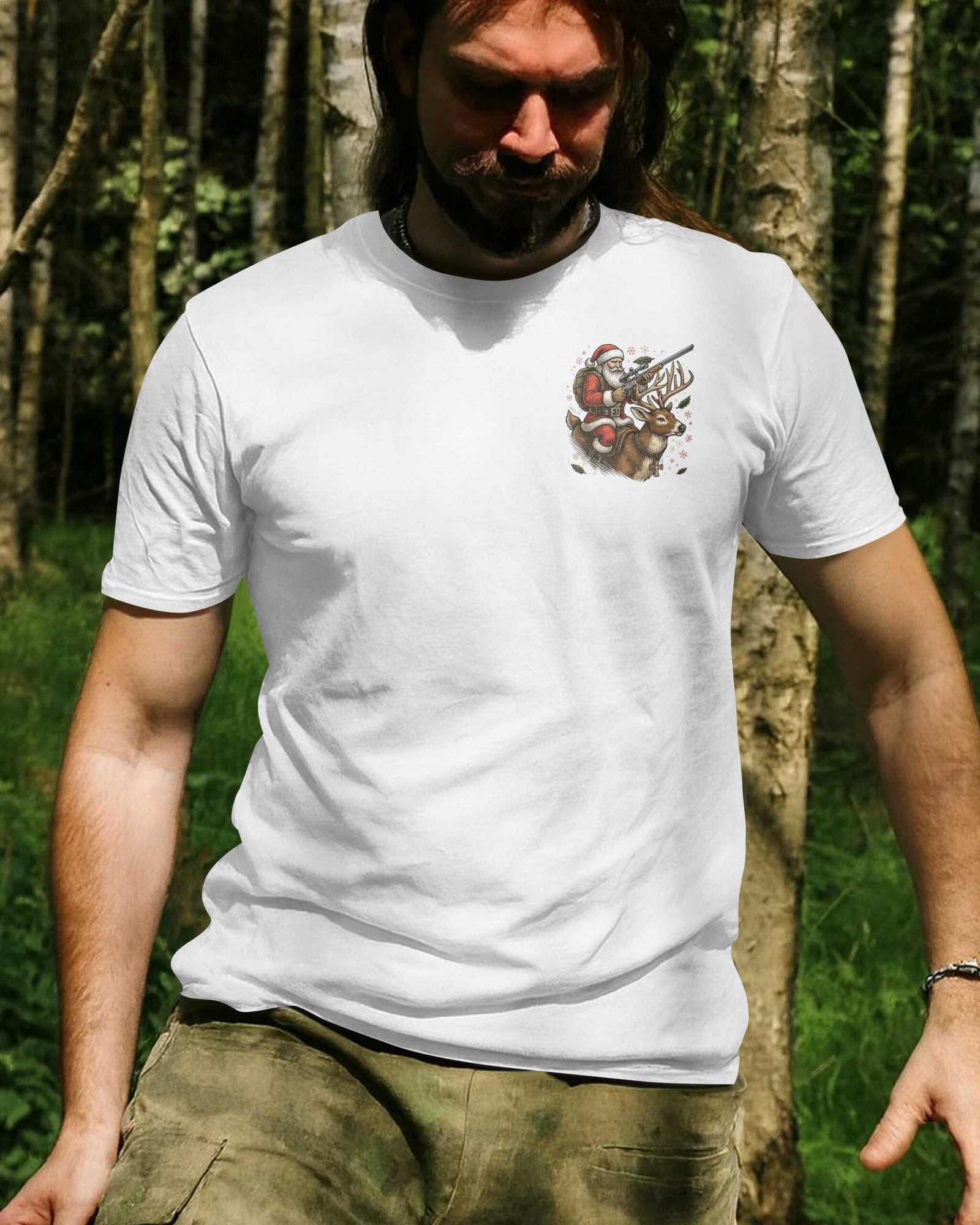 Not All Who Wander Are Lost Some Follow The Cross T-Shirt - Image 2