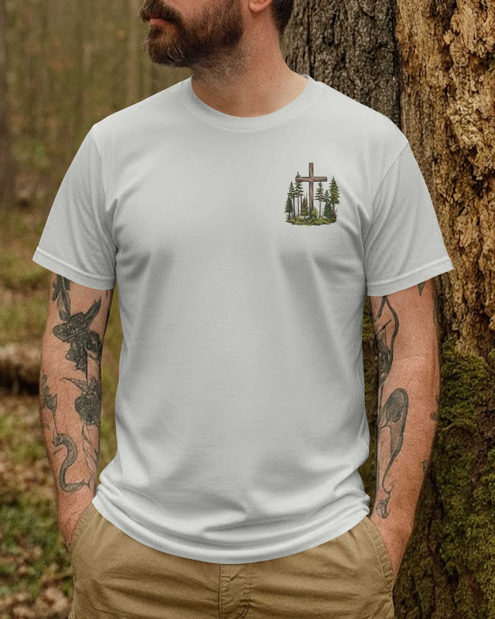 Out Here The World Grows Quiet T-Shirt - Image 11