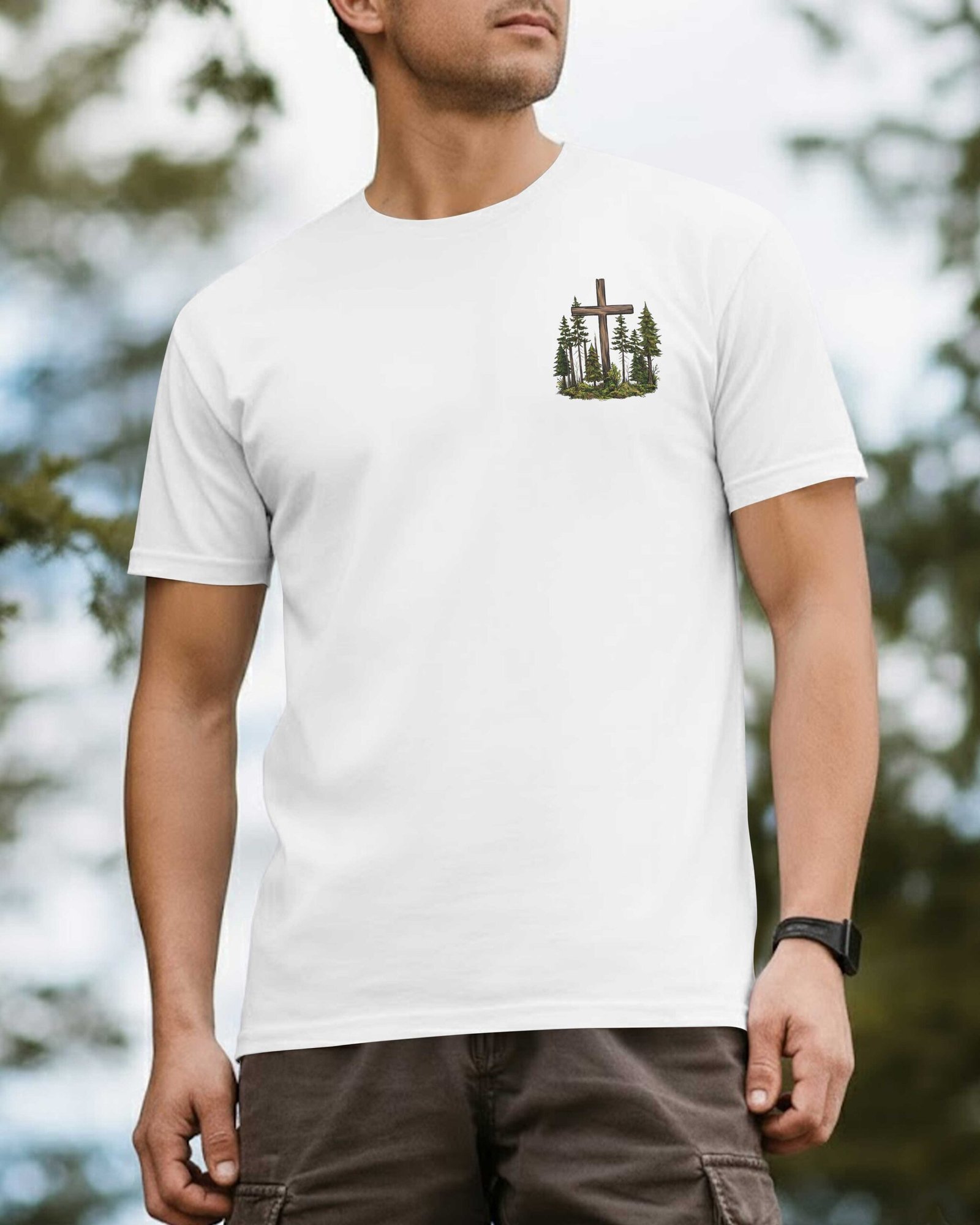 Out Here The World Grows Quiet T-Shirt - Image 4