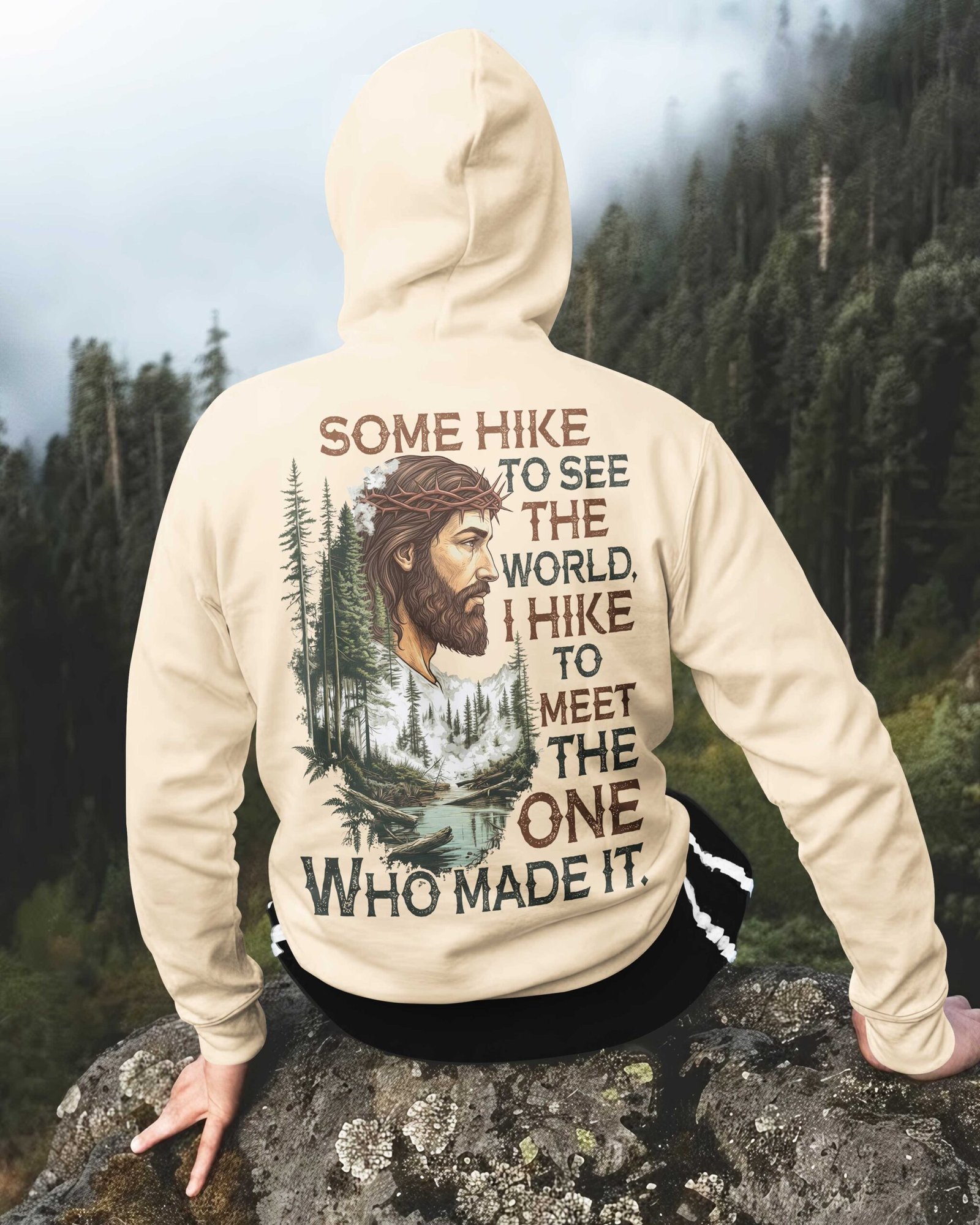 Some Hike To See The World Zip Hoodie - Image 5