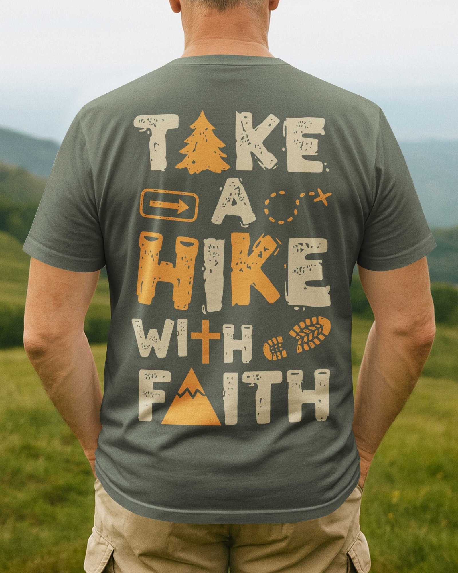 Take A Hike With Faith T-Shirt - Image 8