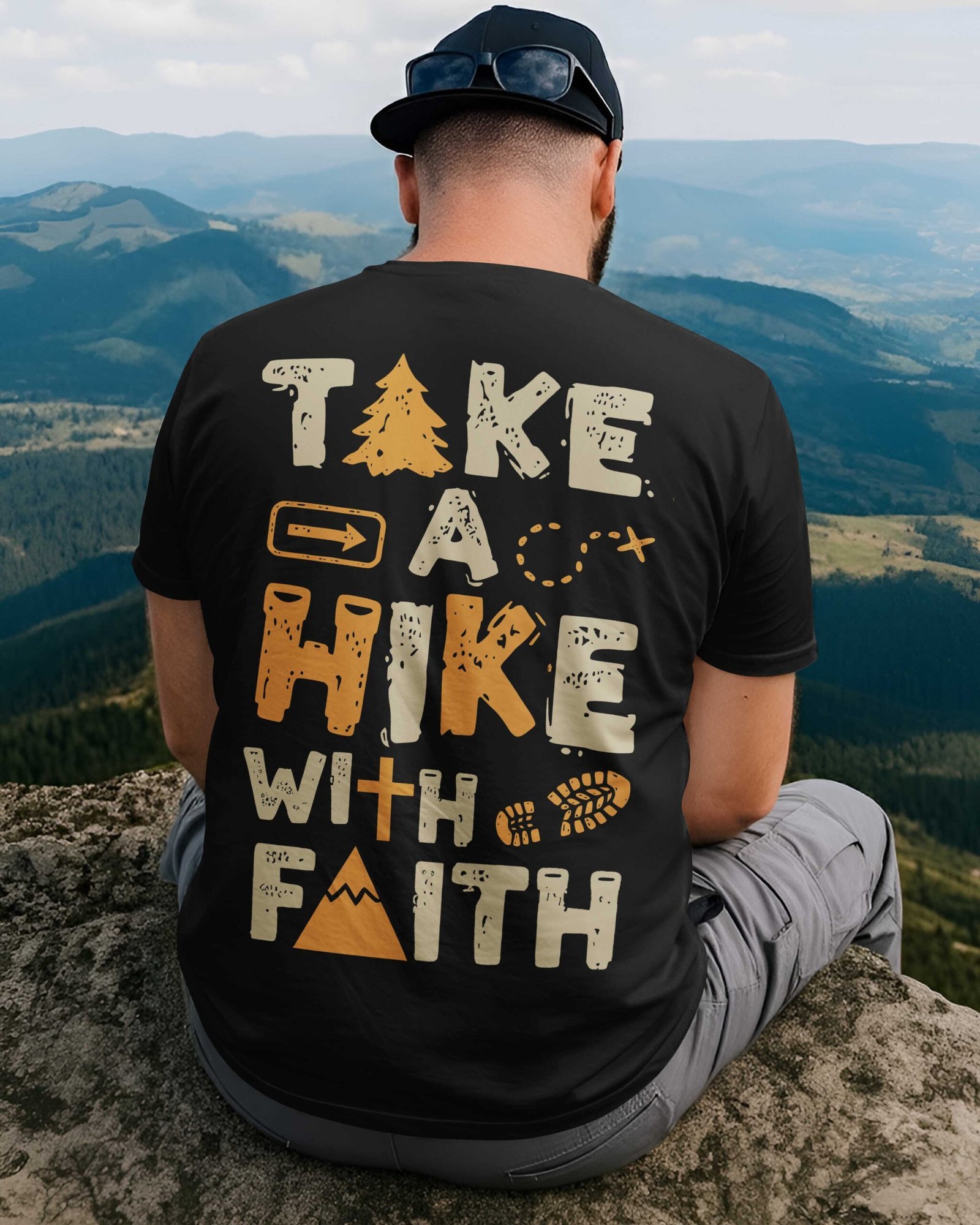 Take A Hike With Faith T-Shirt - Image 3