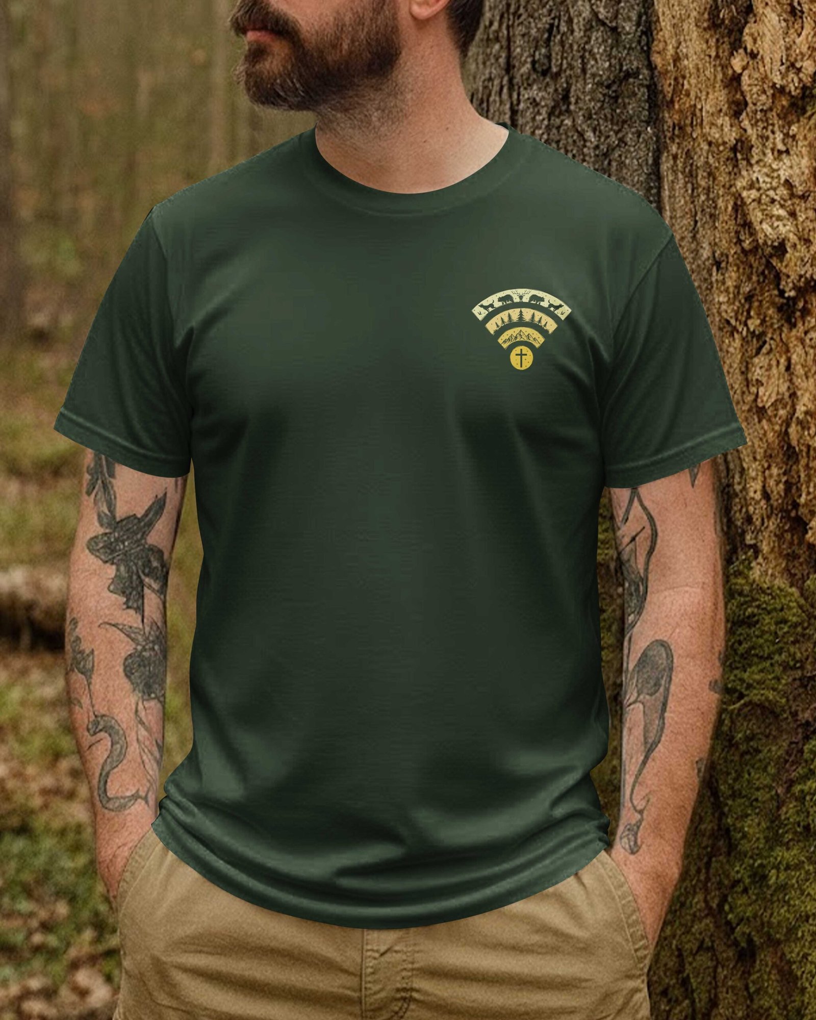 The Wild Is Where I Reconnect With God T-Shirt - Image 6