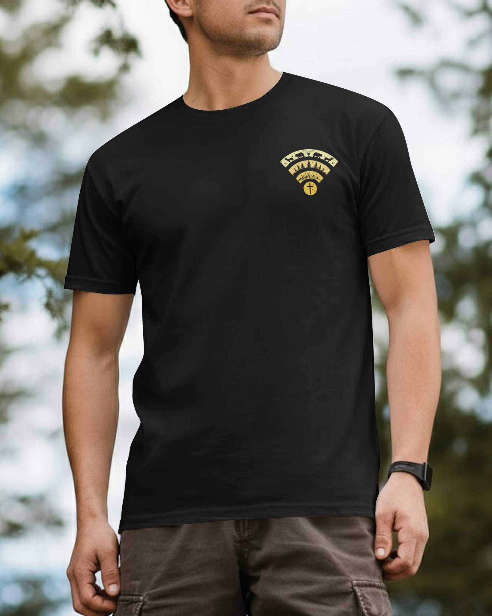 The Wild Is Where I Reconnect With God T-Shirt - Image 2