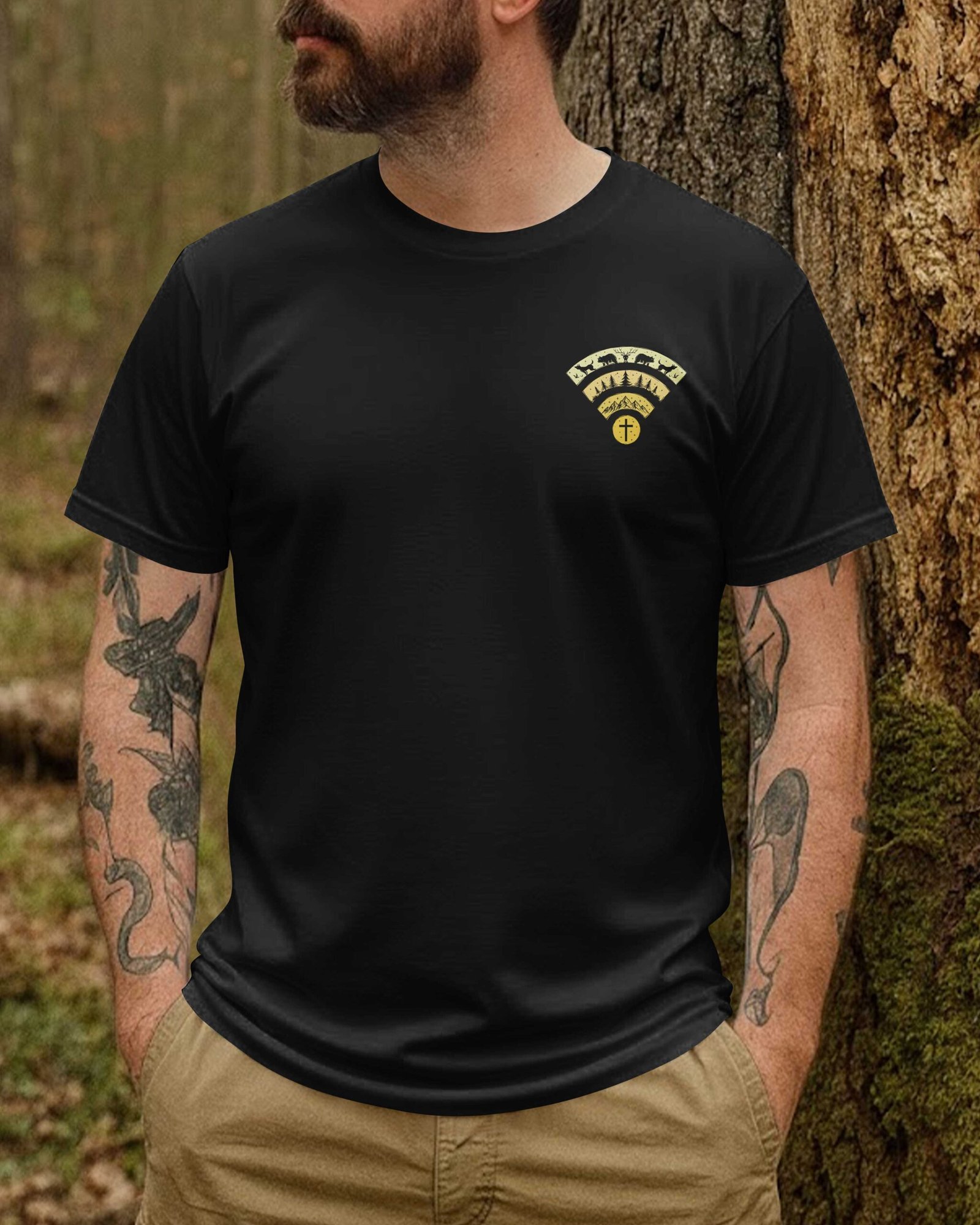 The Wild Is Where I Reconnect With God T-Shirt - Image 4
