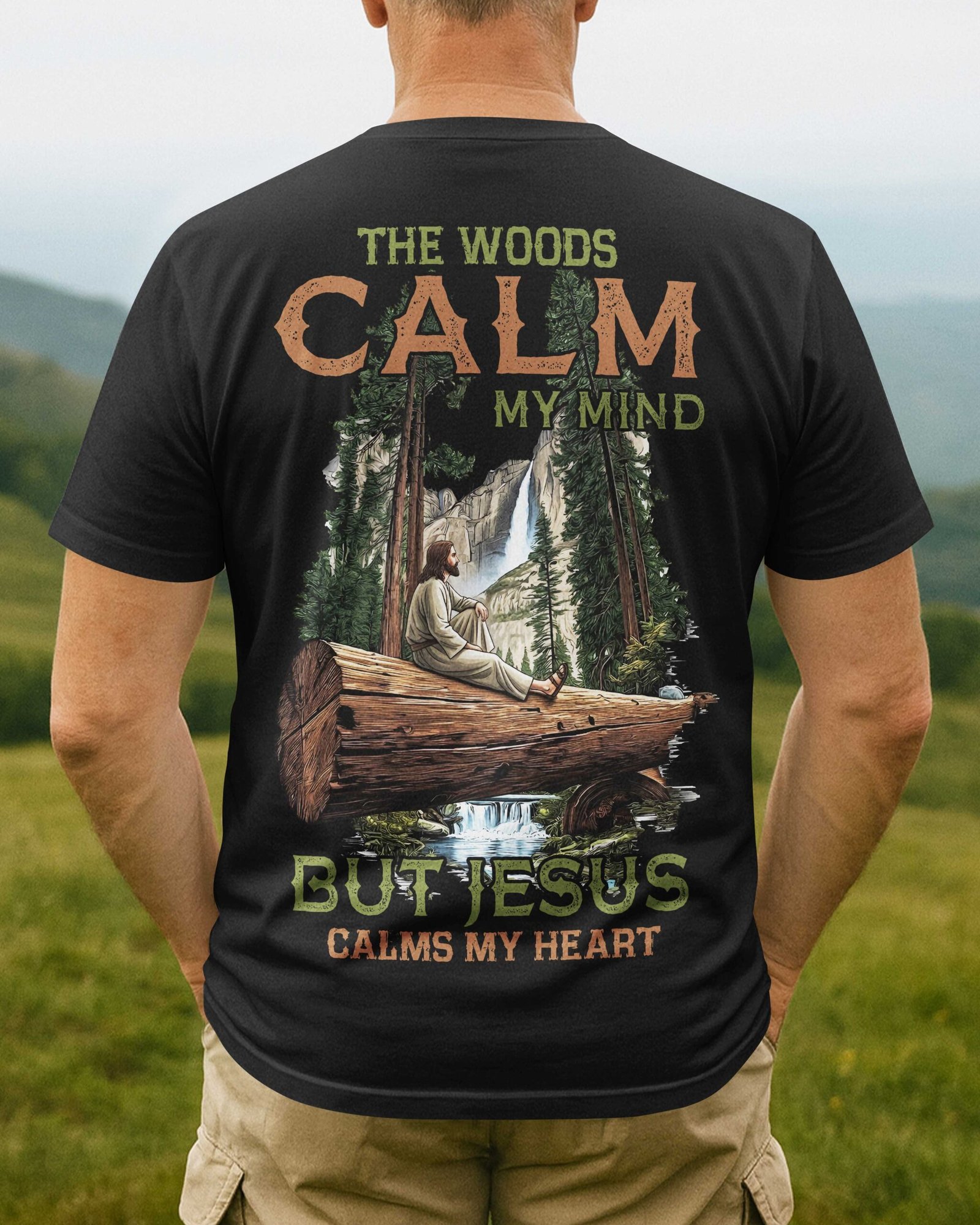 The Woods Calm My Mind T-Shirt - Image 7