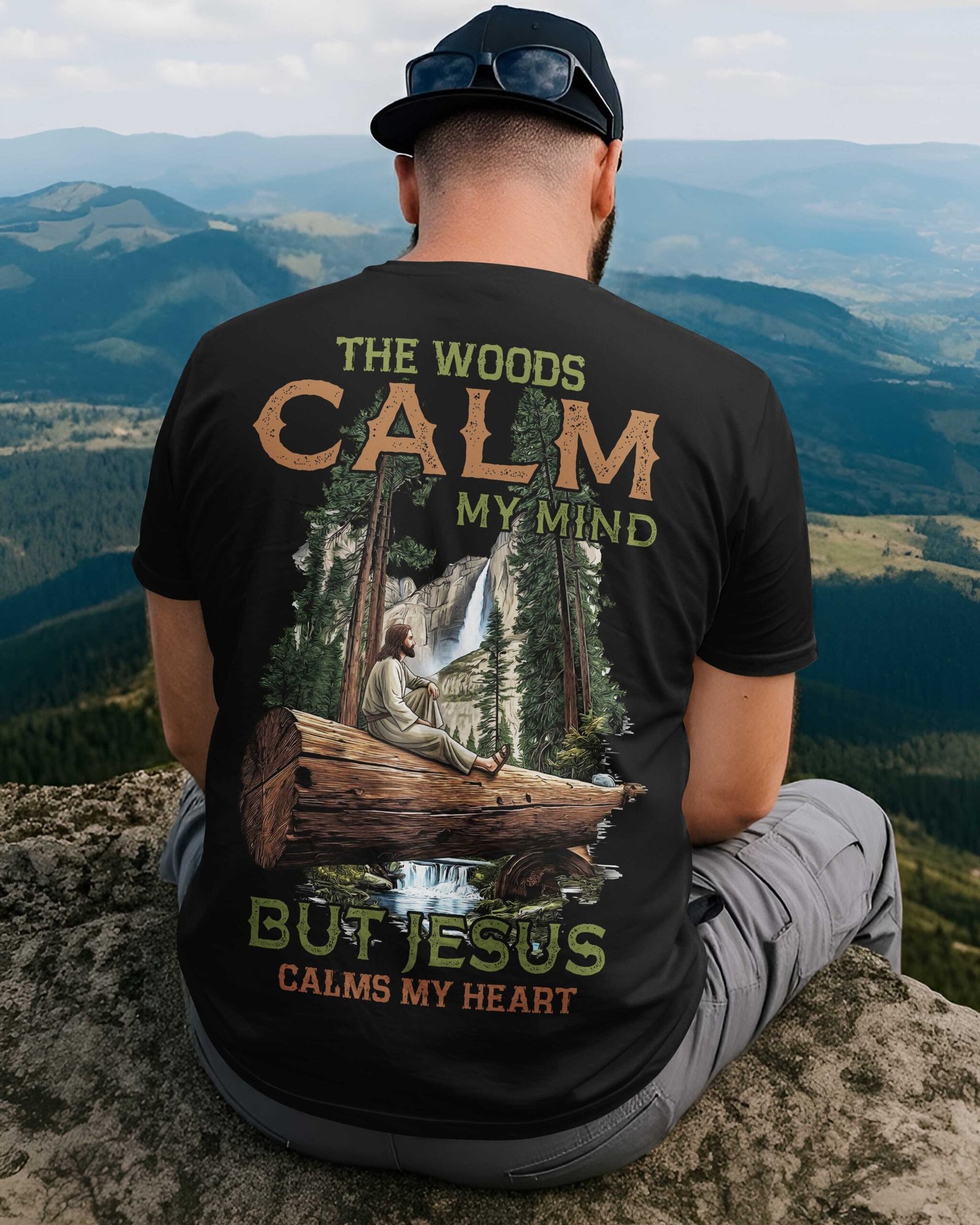 The Woods Calm My Mind T-Shirt - Image 5
