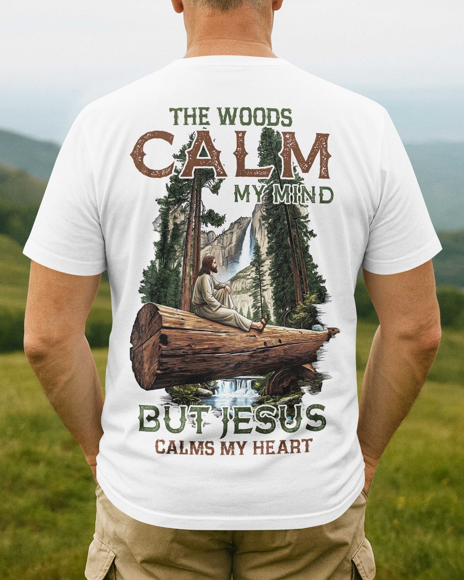 The Woods Calm My Mind T-Shirt - Image 3