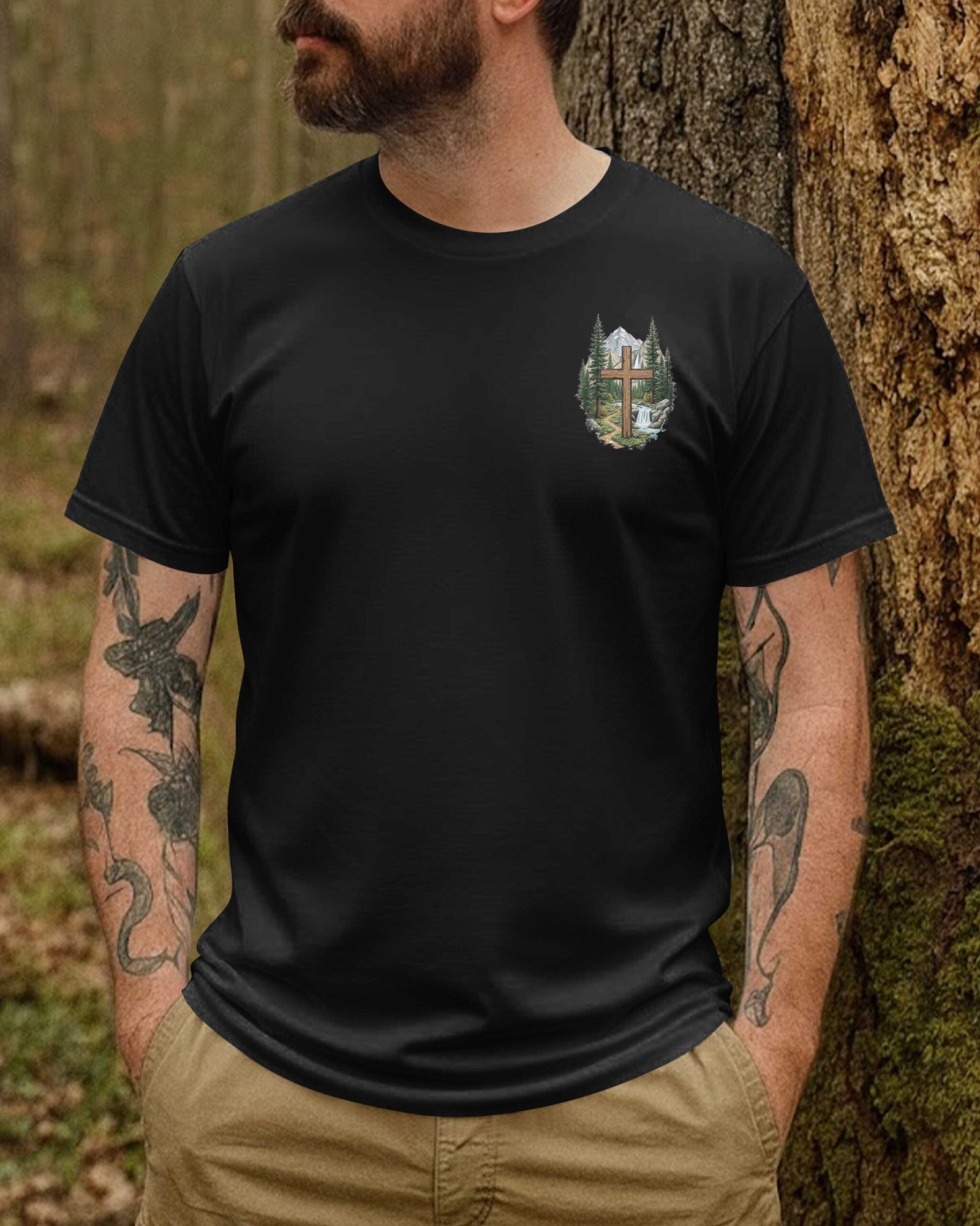 The Woods Calm My Mind T-Shirt - Image 6