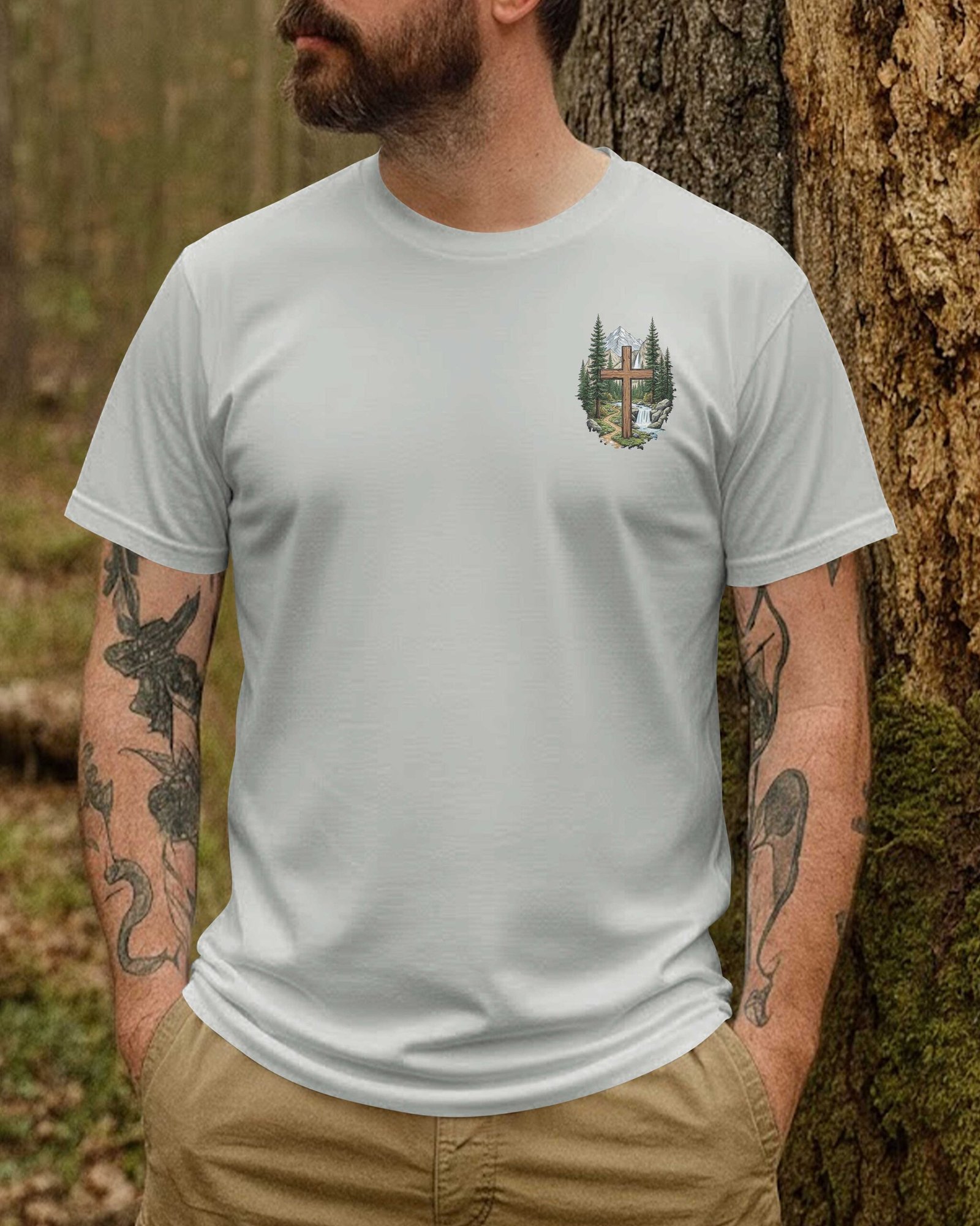 The Woods Calm My Mind T-Shirt - Image 9