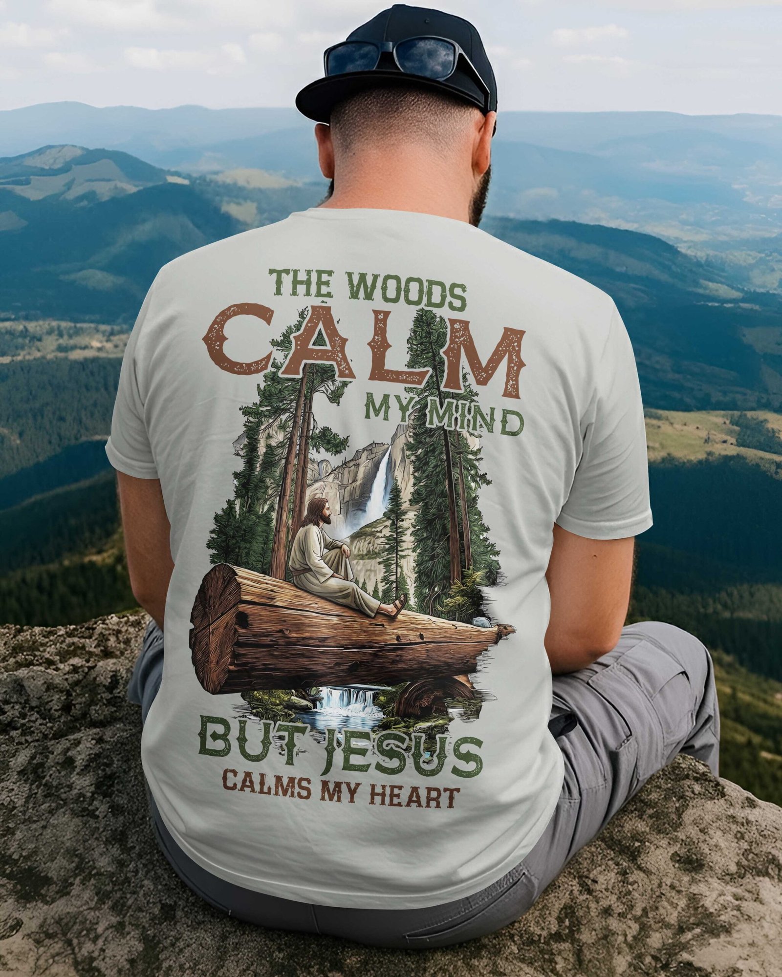 The Woods Calm My Mind T-Shirt - Image 12